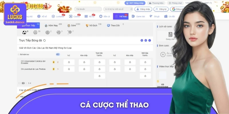 Cá cược thể thao là nơi bet thủ sẽ có thể thỏa mãn đam mê