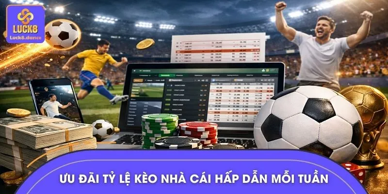 Chương trình ưu đãi tỷ lệ kèo nhà cái hấp dẫn mỗi tuần